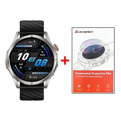 2025 KOSPET MAGIC R10 GPS Smart Watch For Men Compass Barometric Dual-band GNSS AMOLED Anti-Fingerprint 5ATM IP69K Waterproof