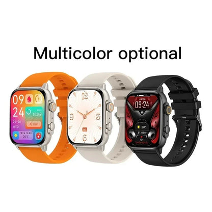 New Full-Touch High-Definition Men'S and Women'S Sports Smartwatch Features Wireless Dialing, Answering Calls, Motion Tracking and Music Control. Suitable for Android & IPhone,The First Choice for Gifts