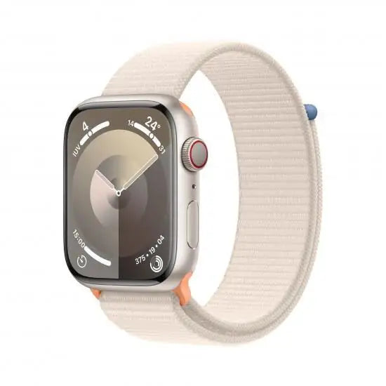 Apple / Watch Series 9 45mm / A2984 / Pink Aluminum /Unlocked/ Grade 1-4  Good Condition Genuine Refurbished Unlocked, Includes Charging Cable