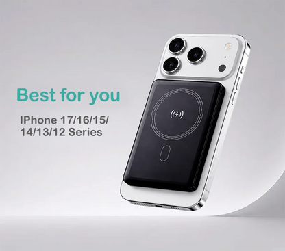 10,000mAh Wireless fast charging Power bank with Semi-solid state Polymer Lithium