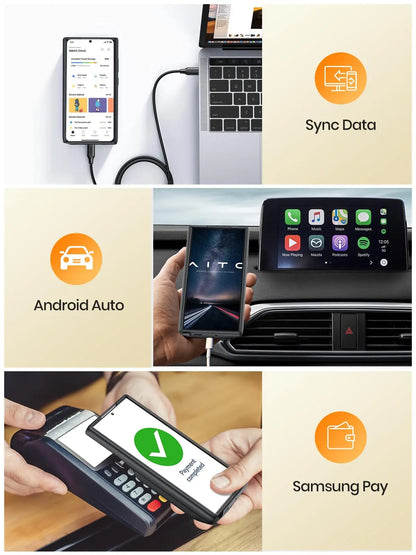 NEWDERY Battery Case For Samsung Galaxy S24 Ultra S24+ S24 Plus Qi Wireless Charging Charger Case 18W Fast Recharging Power Bank Cover