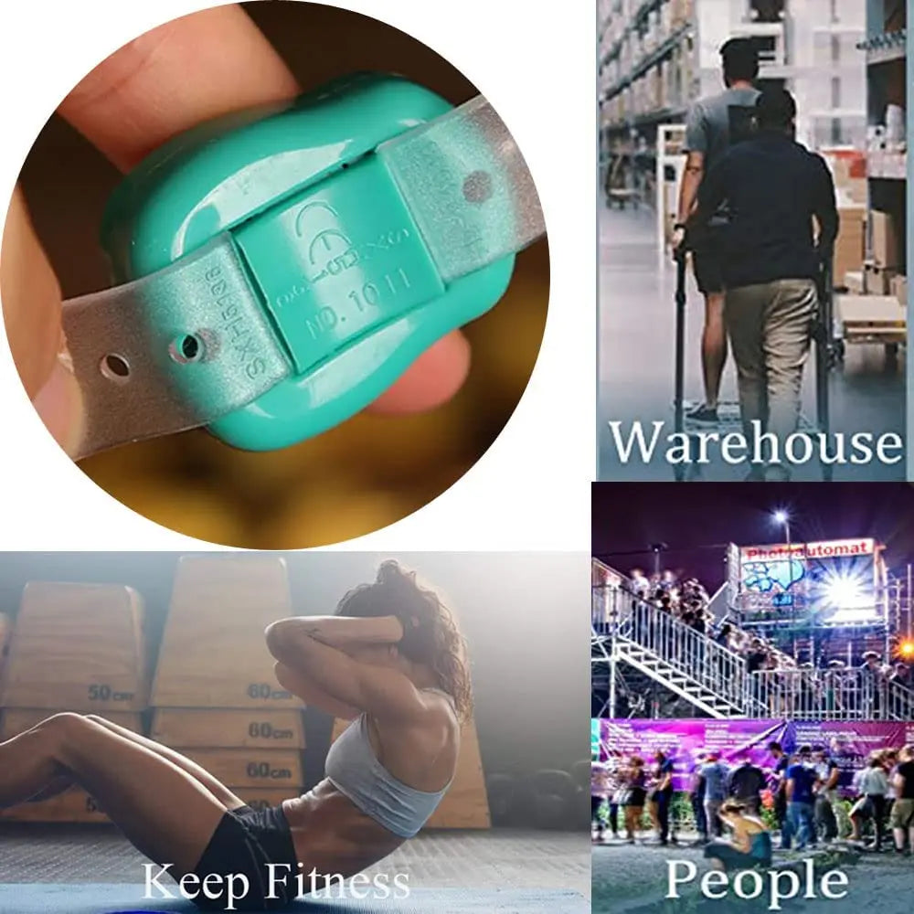 Mini Digital Tally Counter Ring Stitch Marker Row Counter LED Luminous Electronic Finger Rings Hand Clicker Number Counting Tool
