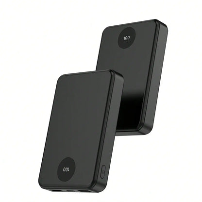 10000mAh Portable Power Bank Mobile Phone Charger, Small And Lightweight, Built-In Type-C Two-Way Charging And Discharging