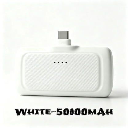 2-in-1 PD 22.5W Mini Power Bank 5000mAh, Compact Portable High Capacity External Battery Universal Charger for Travel Outdoor iPhone Samsung Android Smartphones