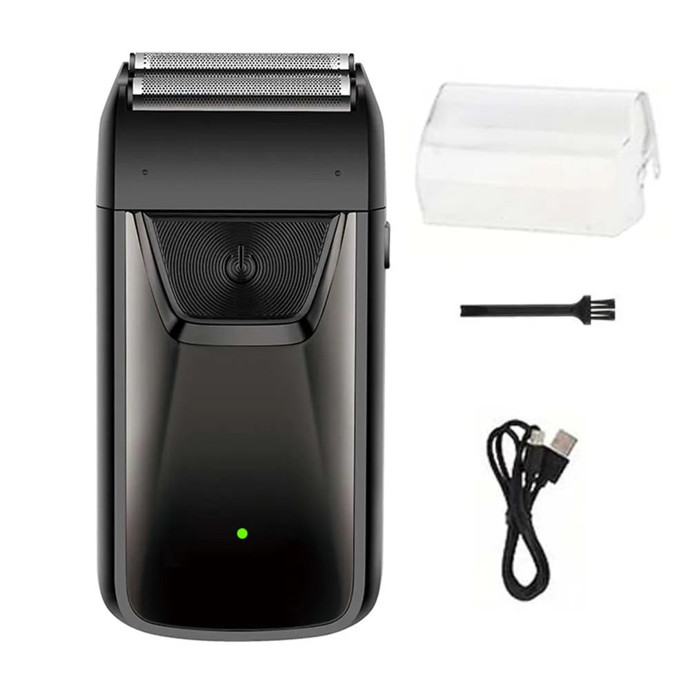 4 in 1 Men's Hair Clipper Set, Cordless Electric Trimmer, Foil Shaver & Nose Trimmer Kit,Beard Cutter, USB Rechargeable Grooming Kit with LED Display, Multiple Guide comb