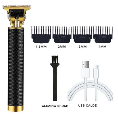 USB Rechargeable Electric Hair Clipper, Cordless Hair Trimmer Set For Hair Cutting, Professional Trimmer Shaver Trimmer Beard