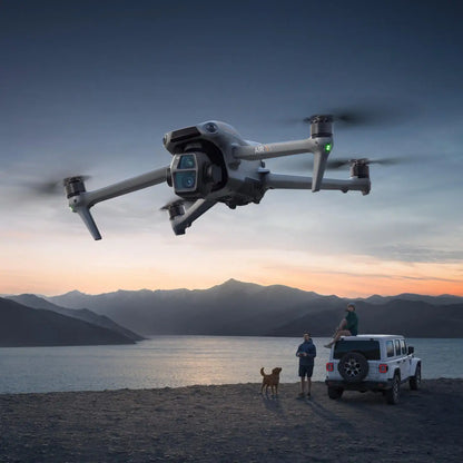 DJI Air 3S Drone with RC 2/RC-N3 Remote Controller - Drone 4K Professional Imaging Dual Camera (1" CMOS & 1/1.3"), 4K/60fps HDR, Omnidirectional Obstacle Avoidance, O4 FHD Transmission for Professional Aerial Photography & Co