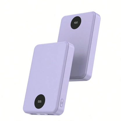 10000mAh Portable Power Bank Mobile Phone Charger, Small And Lightweight, Built-In Type-C Two-Way Charging And Discharging