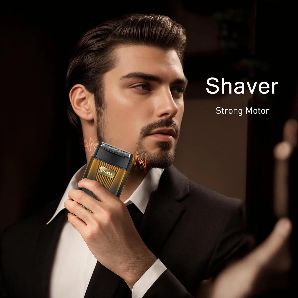 Foil Shavers for Man, Electric Razors with LED Displays, Cordless Rechargeable Shavers, Men's Foil Shavers for Close Shave