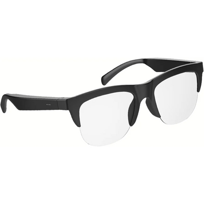 Half Frame Smart Glasses, Built-in Microphone and Speaker, HD Voice Calling,Music Playback and Hands-Free Calling, Suitable for Men and Women