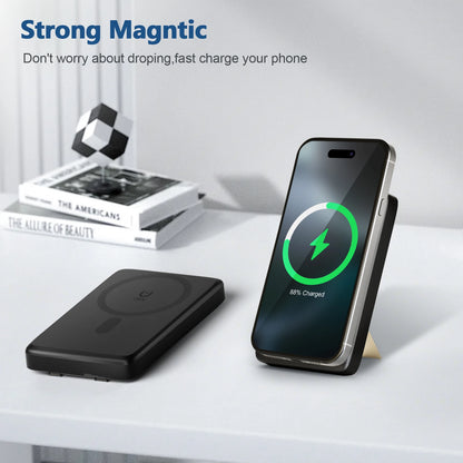 10000mAh Portable Magnetic Power Bank Wireless 22.5W Fast Charging Battery Pack Multiple Devices For iPhone14 15 16 17 Xiaomi