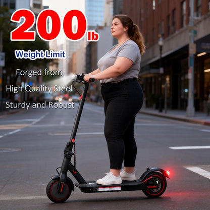 Adult Foldable Electric Scooter 350W Motor 36V 7.8Ah Battery 17Mile Range APP Control US Stock Commuting E-Scooter