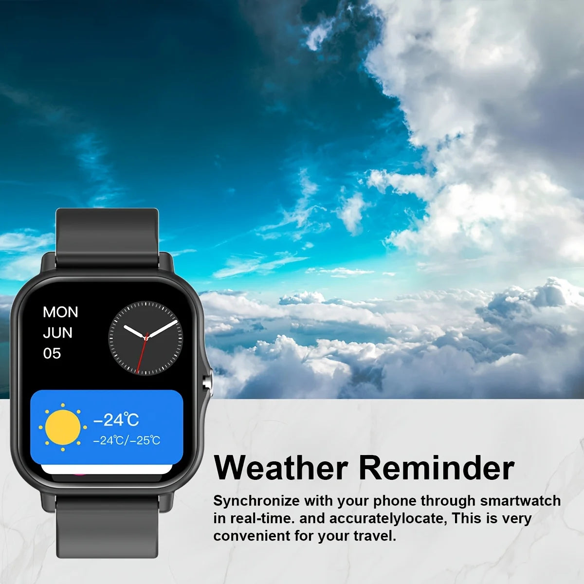 [Smart Watch For Men/Women] Jinmiyun HOT 1.83-Inch Smart Watch, Supporting Wireless Calls (Answering/Dialing/Rejecting Calls), Suitable for Men And Women, Fitness Activity Tracker, Supporting Multiple Sports Modes/Remote Shut