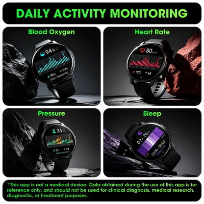 2026 New Smartwatch, Men's Watch, Women's Watch, 1.38-inch Screen, HD Display, 250mAh Battery, 60 Days Long Standby Time, Simple and Elegant, 100+ Sports Modes, Can Make and Answer Calls, Message Notifications, Multiple Watch