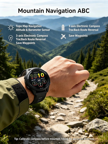 Garmin Forerunner 265 GPS Running Smartwatch – Multi‑Band GPS, Wrist Heart Rate & SpO2,, Advanced Training Status, Body Battery, Sleep Monitor, Waterproof Fitness Tracker for Men Women