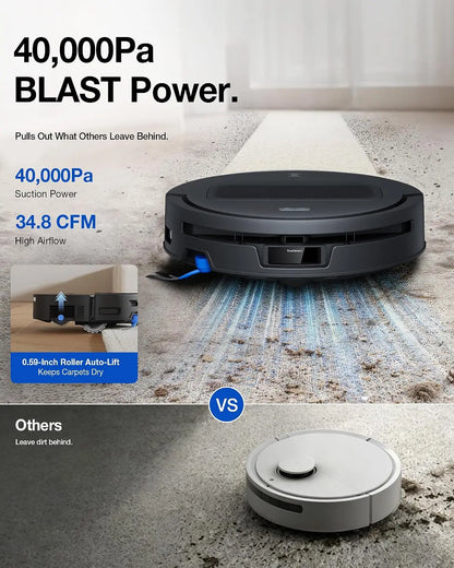 Robot Vacuum with OZMO Roller 3.0 Mopping System, 40000Pa Powerful Suction, Max Plus Series