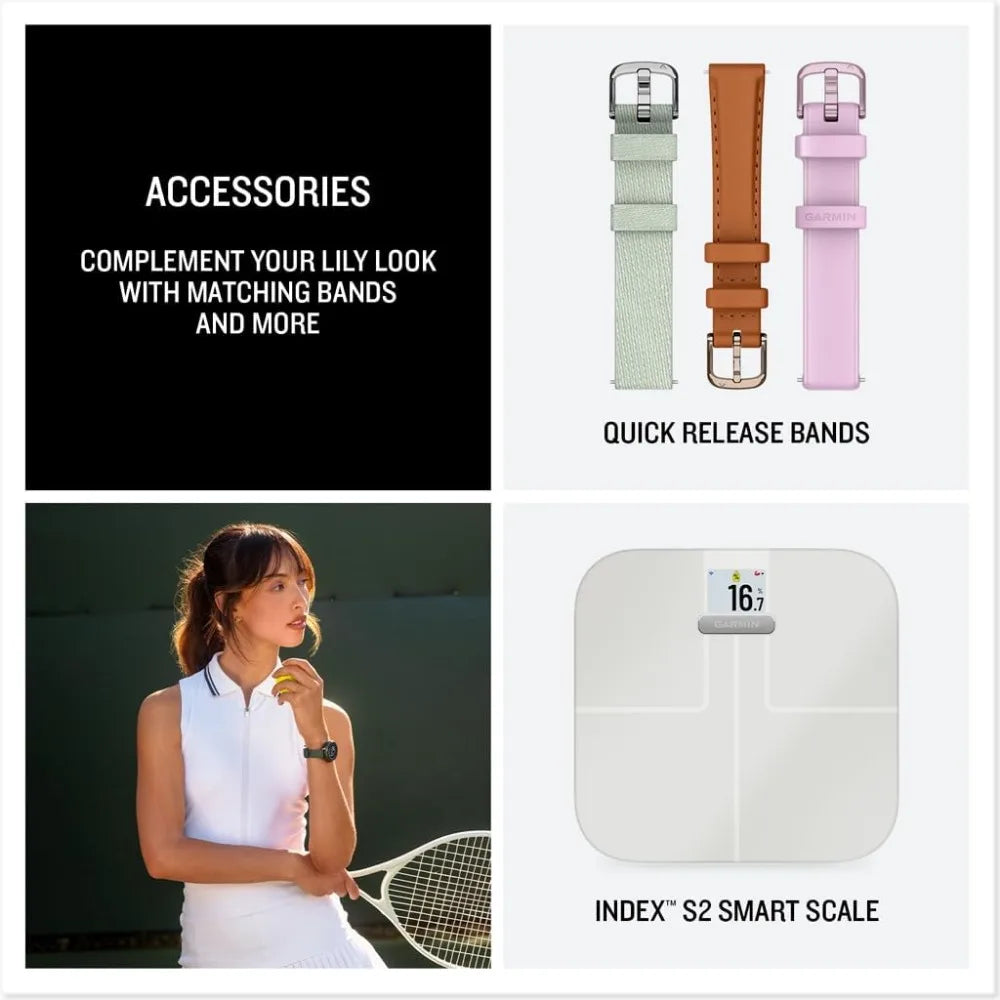 Active, Stylish Smartwatch with Built-in GPS, Hidden Display, and Up to 9 Days Battery Life