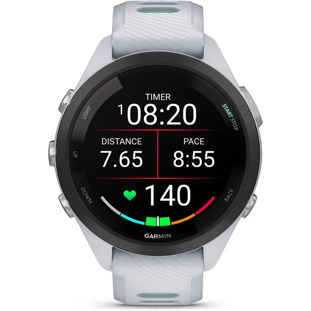 Smartwatch: AMOLED Display, Training Metrics, 42mm GPS, Readiness, 15-Day Battery, 8GB Music, 5 ATM Water Resistant