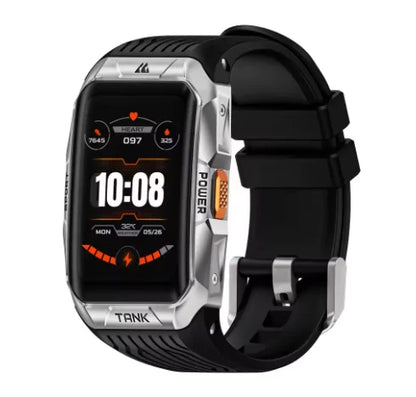 2025 KOSPET TANK X2 Rugged Smart Watch For Men 3D Curved Screen AMOLED AOD 5ATM IP69K Waterproof Bluetooth Call AI Assistant