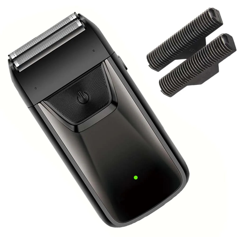 Professional Foil Electric Shaver for Men – Rechargeable, Waterproof, LED Display, Beard Trimmer, USB Charging, Portable Grooming Tool