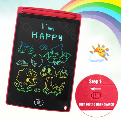 LCD Writing Tablet for Kids, 8.5 Inch Colorful Doodle Board Drawing Tablet, Educational Learning Toys Birthday Gifts for Boys Girls, Christmas Gift