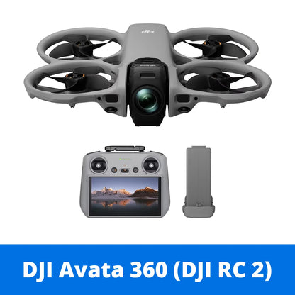 DJI Avata 360 Drone 4K Professional Drones with a Camera Imaging O4 FHD Video Transmission, RockSteady 3.0 Stabilization, 155° Ultra-Wide Angle for Aerial Filming