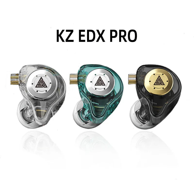 AK6 PRO IEM Earphones Bass Sound Earbuds Dynamic Drive HiFi Headphones Sport Noise Cancelling Headset with Detachable Cable