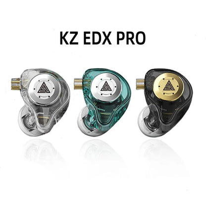 AK6 PRO IEM Earphones Bass Sound Earbuds Dynamic Drive HiFi Headphones Sport Noise Cancelling Headset with Detachable Cable