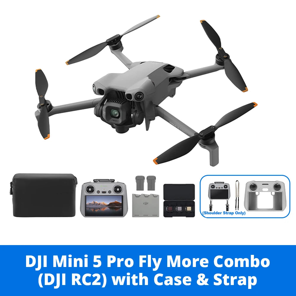 DJI Drone with RC-N3 Remote Controller | Drones with a Camera 4K Professional Imaging | Optional Accessories | Long Flight Time 360° Obstacle Sensing