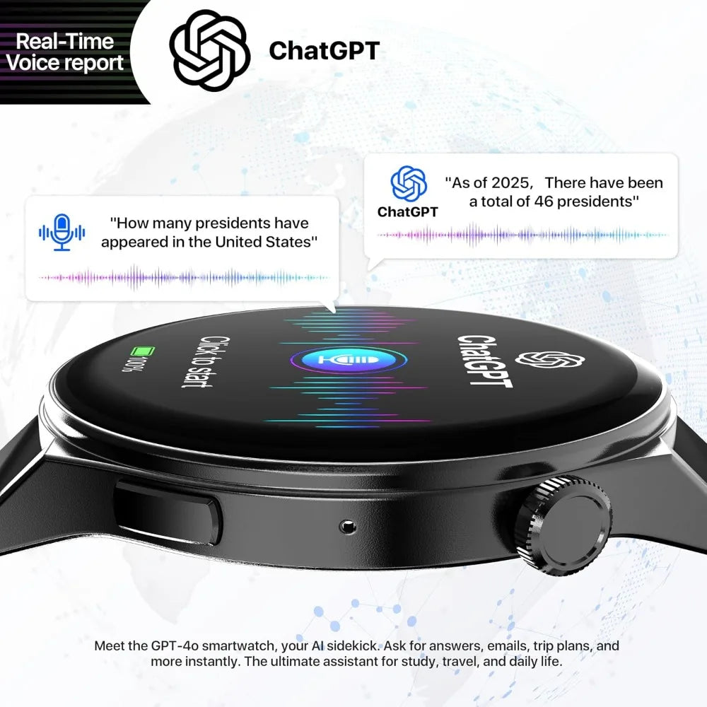 Women's Fitness Tracker: Heart Rate, Sleep Monitor, Call, AMOLED, Multi-Sport, 3ATM Water Resistant