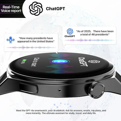Women's Fitness Tracker: Heart Rate, Sleep Monitor, Call, AMOLED, Multi-Sport, 3ATM Water Resistant