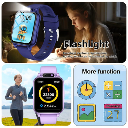 HOT 1.83-inch Full-Screen Touch Sports Smartwatch, Suitable for Men and Women, Outdoor Sports Smartwatch with Wireless Calling/Message Alerts/Multiple Sports Modes, Multi-functional Phone Answering/Dialing with Message Remind