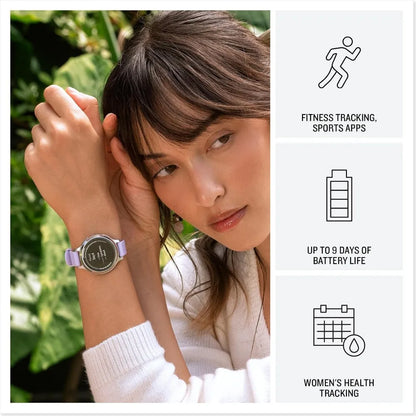 Active, Stylish Smartwatch with Built-in GPS, Hidden Display, and Up to 9 Days Battery Life