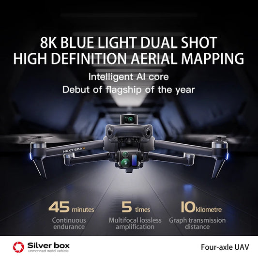 2026 P7 MAX RC GPS Mini Drone 4K 3-Axis Professional Brushless Drone 3-axis Gimbal Digital Transmission Drone With Obstacle Avoidance RC Toy Gifts