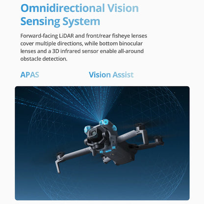 DJI Mini 5 Pro Fly More Combo - Mini Drone 4K Professional HDR Camera, Omnidirectional Obstacle Sensing, 20km FHD Transmission, ActiveTrack 360°, Foldable GPS UAV for Travel Vloggers & Content Creators Fast Shipping