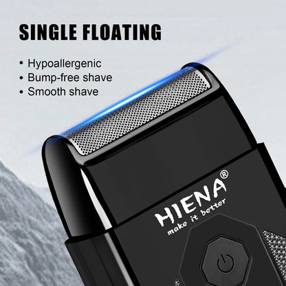 Barber Face & Head Finishing Razor Professional Electric Razors Head Shaver for Bald Men, Barber Cordless Rechargeable With Replacement Heads Barber Cordless Rechargeable Foil Shaver Electric Shaver for Men,