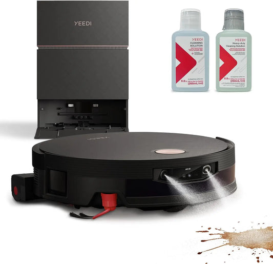 Robot Vacuum with Pre-Spray Cleaning Function, Advanced Robotic Floor Cleaner