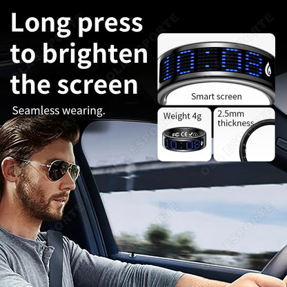 Smart Ring Fitness Tracker Activity Tracker Sleep Monitor Health Tracker Smart Ring for Men Women iPhone Android 2026