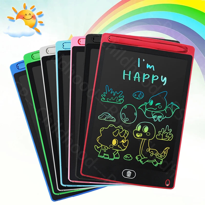 LCD Writing Tablet for Kids, 8.5 Inch Colorful Doodle Board Drawing Tablet, Educational Learning Toys Birthday Gifts for Boys Girls, Christmas Gift