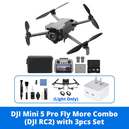 DJI Drone with RC-N3 Remote Controller | Drones with a Camera 4K Professional Imaging | Optional Accessories | Long Flight Time 360° Obstacle Sensing