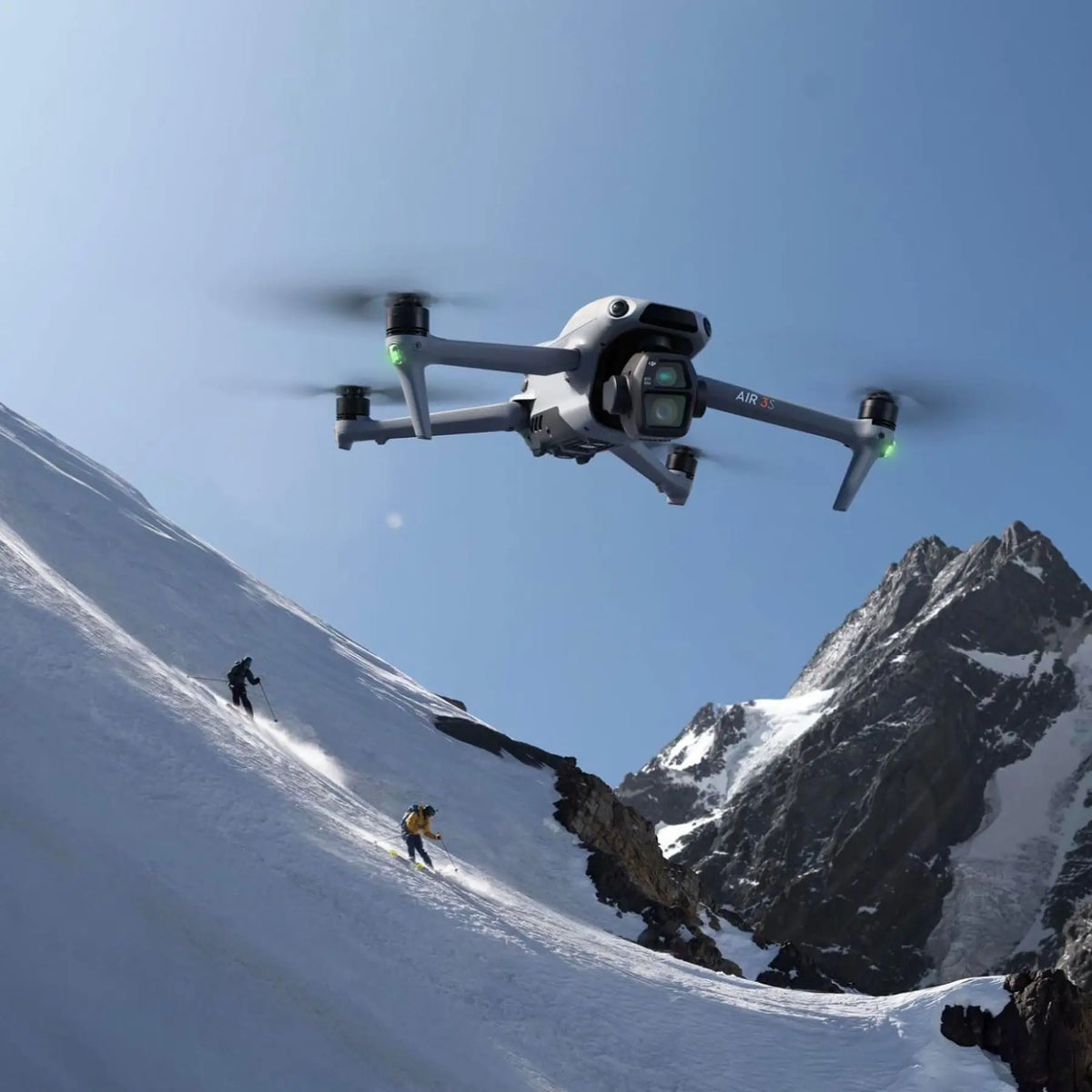 DJI Air 3S Drones with a Camera Drone 4K Professional DJI RC-N3 or Fly More Combo (DJI RC2) Option Camera Drone with 1" CMOS Wide-Angle Camera 4K/60fps HDR Video & 14 Stops of Dynamic Range 45-Min Max Flight Time 20km Transmi