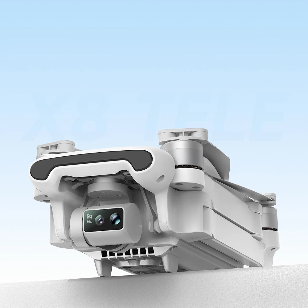 FIMI X8 TELE MAX Long Range White Long Range Dual Electric 2*Battery FPV Drone 4k Professional ELRS 2.4G Receiver Mini Drone Drones con cámara