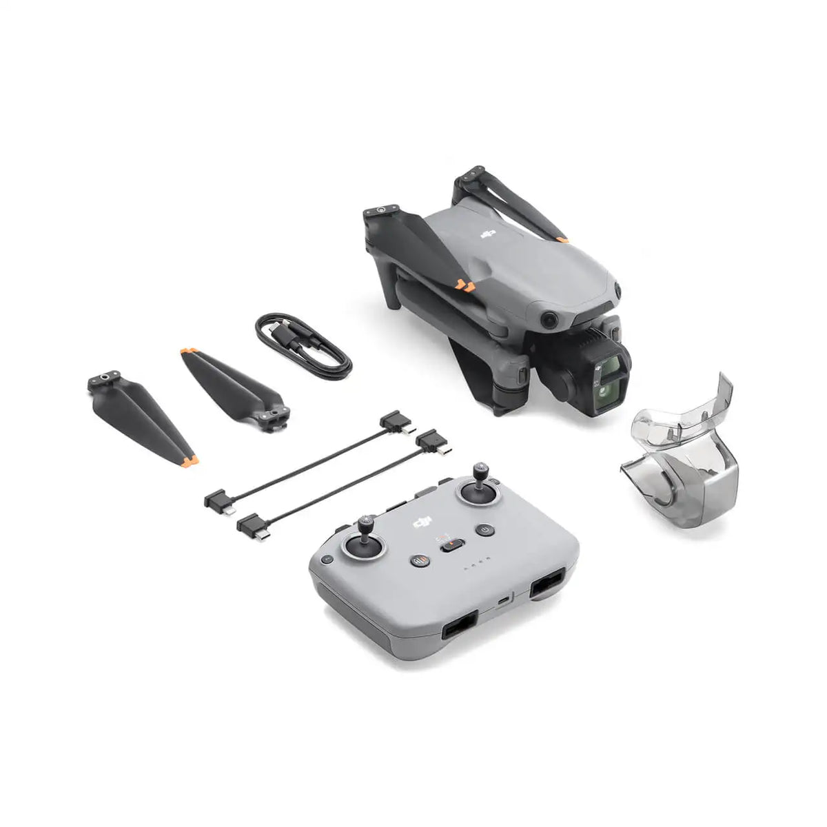 DJI Air 3S Drones with a Camera Drone 4K Professional DJI RC-N3 or Fly More Combo (DJI RC2) Option Camera Drone with 1" CMOS Wide-Angle Camera 4K/60fps HDR Video & 14 Stops of Dynamic Range 45-Min Max Flight Time 20km Transmi