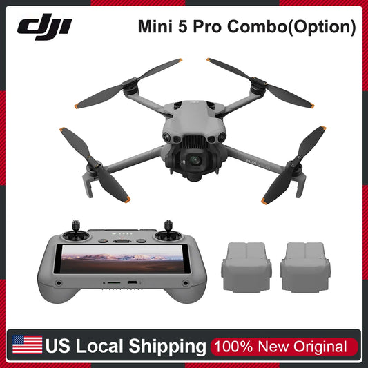 DJI Mini 5 Pro Camera Drones Ultra-Light Foldable Pocket Drone with 1-Inch CMOS 4K Professional Camera