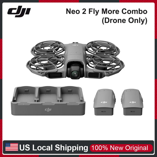DJI Neo 2 Fly More Combo (Drone Only) 4K Camera Drones With a Camera Drone 4k Professional Palm Takeoff & Landing Gesture Control