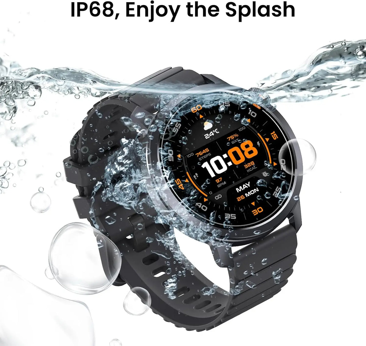 KOSPET ORB Smart Watch For Men Women Lightweight Design Waterproof Bluetooth Call 8 ApexMotion Sport Modes 180 Training Modes