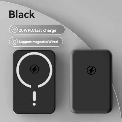 Magnetic Wireless Power Bank 10000mAh 25W Fast Charging Portable Charger Compatible with iPhone 17/16/15/14/13/12/11 Pro Max MagSafe Battery Pack for Trave