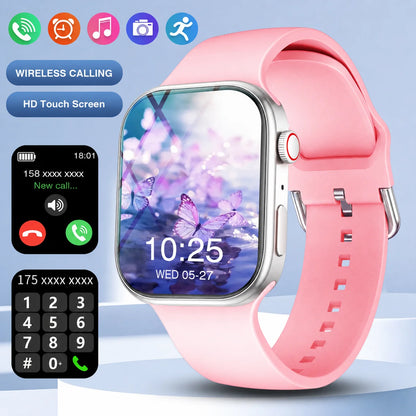 2026 New Smart Watch, Wireless Call, Outdoor Fitness Tracker, Sports Mode, Steps, Sedentary Reminder,  Music Control, Suitable for Android & Iphone,Christmas/New Year/Birthday Watch Gifts