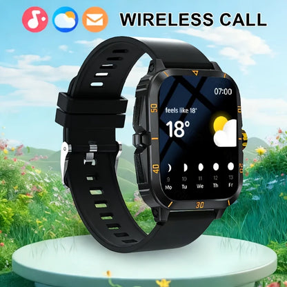 2026 Latest Smartwatch , Unisex,Wireless Calling, Message Sending, Multiple Sports Modes, Fitness Tracking, Suitable for  Android & IPhone ,Christmas/New Year/Birthday Watch Gifts