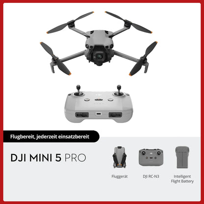 DJI Mini 5 Pro Camera Drones Ultra-Light Foldable Pocket Drone with 1-Inch CMOS 4K Professional Camera